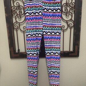 Always Colorful Patterned plus Leggings